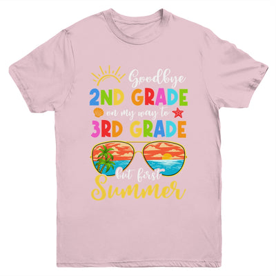 Goodbye 2nd Grade Graduation To 3rd Grade Hello Summer Youth Shirt | teecentury