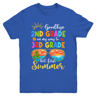 Goodbye 2nd Grade Graduation To 3rd Grade Hello Summer Youth Shirt | teecentury