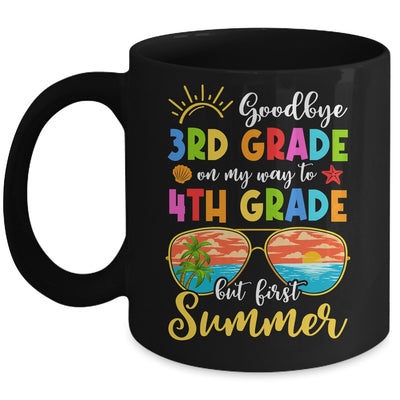 Goodbye 3rd Grade Graduation To 4th Grade Hello Summer Mug | teecentury