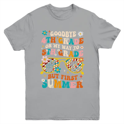 Goodbye 4th Grade Graduation To 5th Grade Hello Summer Kids Youth Shirt | teecentury