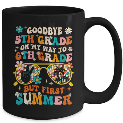 Goodbye 5th Grade Graduation To 6th Grade Hello Summer Kids Mug | teecentury