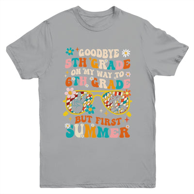 Goodbye 5th Grade Graduation To 6th Grade Hello Summer Kids Youth Shirt | teecentury