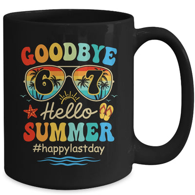 Goodbye 6 7 Hello Summer Last Day Of School Teacher Student Mug | teecentury