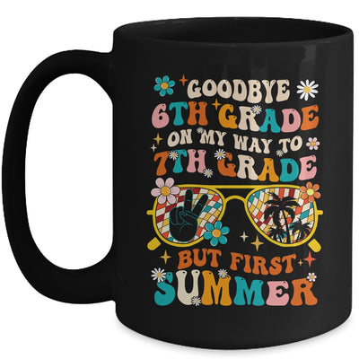 Goodbye 6th Grade Graduation To 7th Grade Hello Summer Kids Mug | teecentury