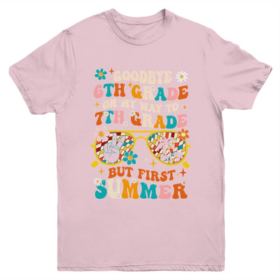 Goodbye 6th Grade Graduation To 7th Grade Hello Summer Kids Youth Shirt | teecentury