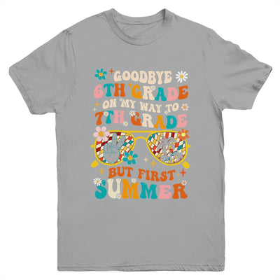 Goodbye 6th Grade Graduation To 7th Grade Hello Summer Kids Youth Shirt | teecentury