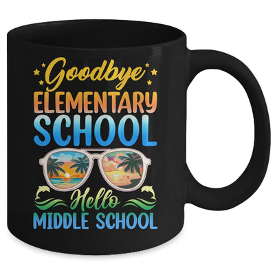 Goodbye Elementary School On My Way To Middle School 2024 Mug | teecentury