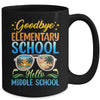 Goodbye Elementary School On My Way To Middle School 2024 Mug | teecentury