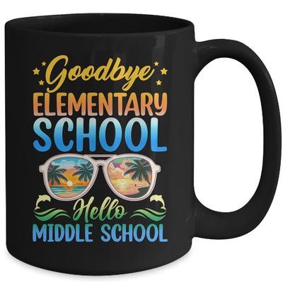 Goodbye Elementary School On My Way To Middle School 2024 Mug | teecentury