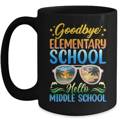 Goodbye Elementary School On My Way To Middle School 2024 Mug | teecentury