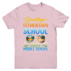 Goodbye Elementary School On My Way To Middle School 2024 Youth Shirt | teecentury
