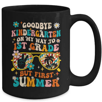 Goodbye Kindergarten Graduation To 1st Grade Summer  Kids Mug | teecentury
