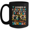 Goodbye Kindergarten Graduation To 1st Grade Summer  Kids Mug | teecentury