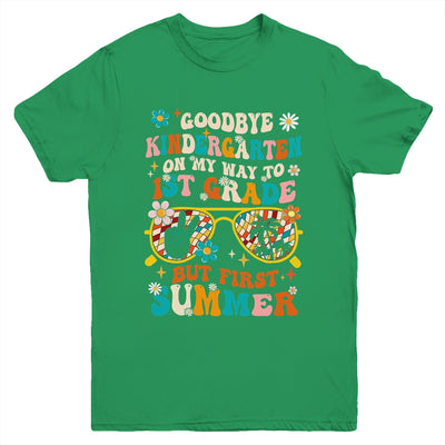 Goodbye Kindergarten Graduation To 1st Grade Summer  Kids Youth Shirt | teecentury