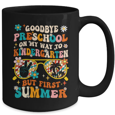 Goodbye Preschool Graduation To Kindergarten Summer Kids Mug | teecentury