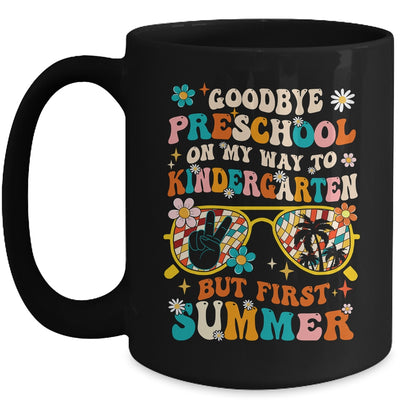 Goodbye Preschool Graduation To Kindergarten Summer Kids Mug | teecentury