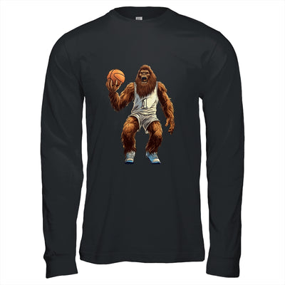 Gorilla Playing Basketball Funny Gorilla Basketball Player Shirt & Hoodie | teecentury