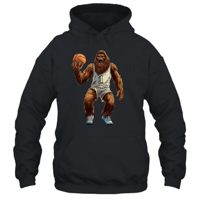 Gorilla Playing Basketball Funny Gorilla Basketball Player Shirt & Hoodie | teecentury