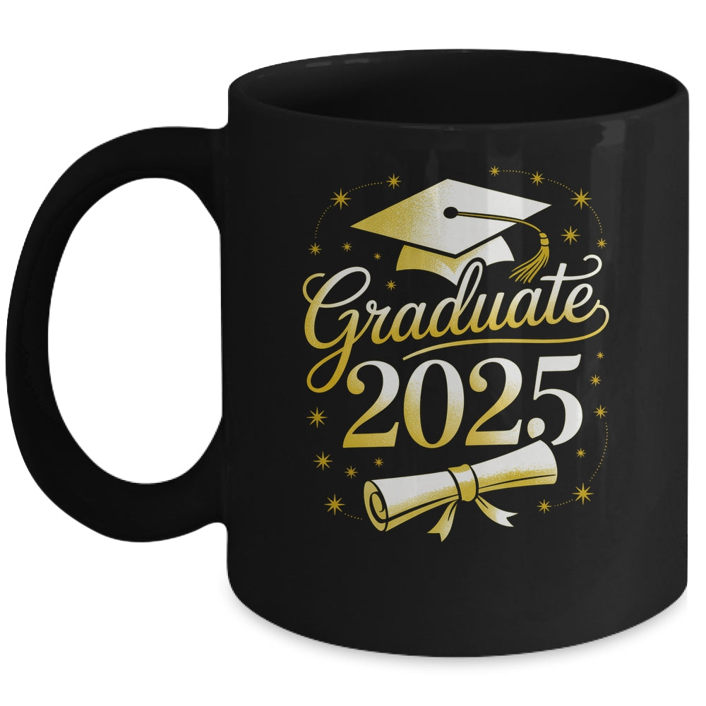 Graduate 2025 For Class Of 2025 Graduation For Her Women Men Mug | teecentury