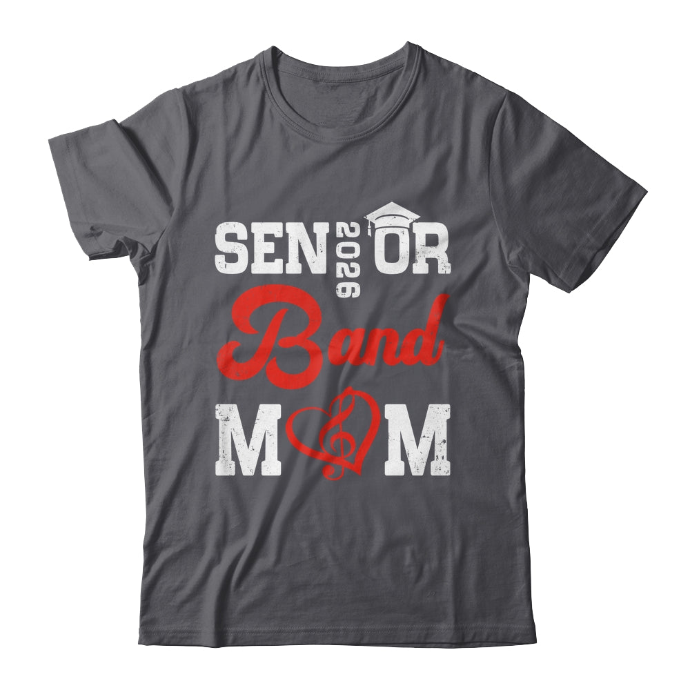 Graduation For Horn Player Senior 2026 Marching Band Mom Shirt & Hoodie | teecentury