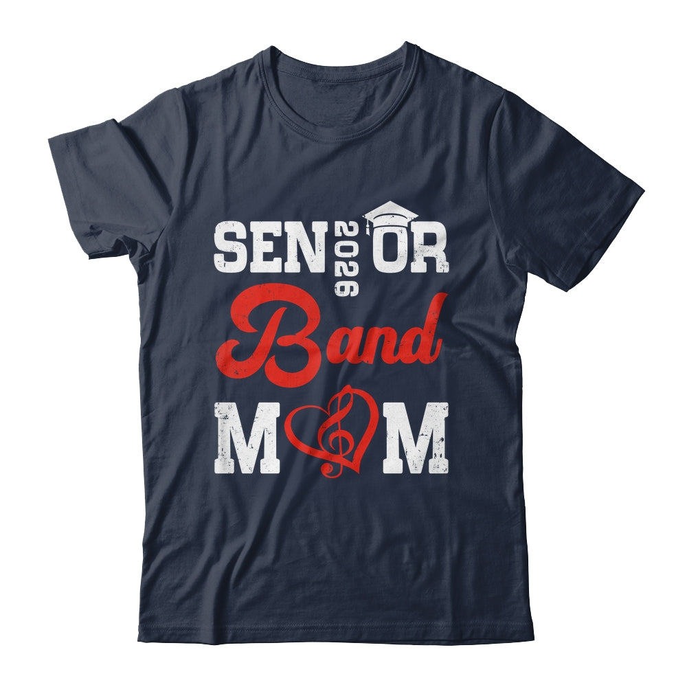 Graduation For Horn Player Senior 2026 Marching Band Mom Shirt & Hoodie | teecentury