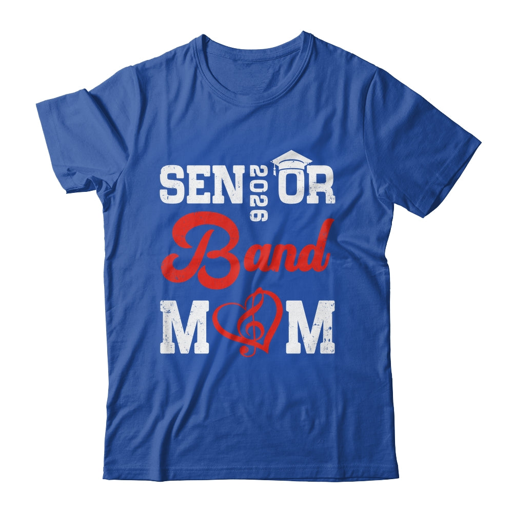 Graduation For Horn Player Senior 2026 Marching Band Mom Shirt & Hoodie | teecentury