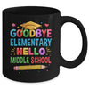 Graduation From Elementary To Middle School 2025 For Her Him Mug | teecentury
