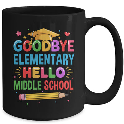 Graduation From Elementary To Middle School 2025 For Her Him Mug | teecentury