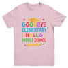 Graduation From Elementary To Middle School 2025 For Her Him Youth Shirt | teecentury