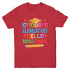 Graduation From Elementary To Middle School 2025 For Her Him Youth Shirt | teecentury
