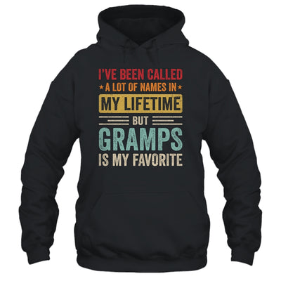 Gramps Is My Favorite Name Funny Father's Day Gramps Shirt & Hoodie | teecentury