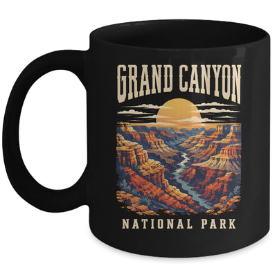 Grand Canyon National Park Arizona Outdoor Vintage Sunset Hiking Mug | teecentury