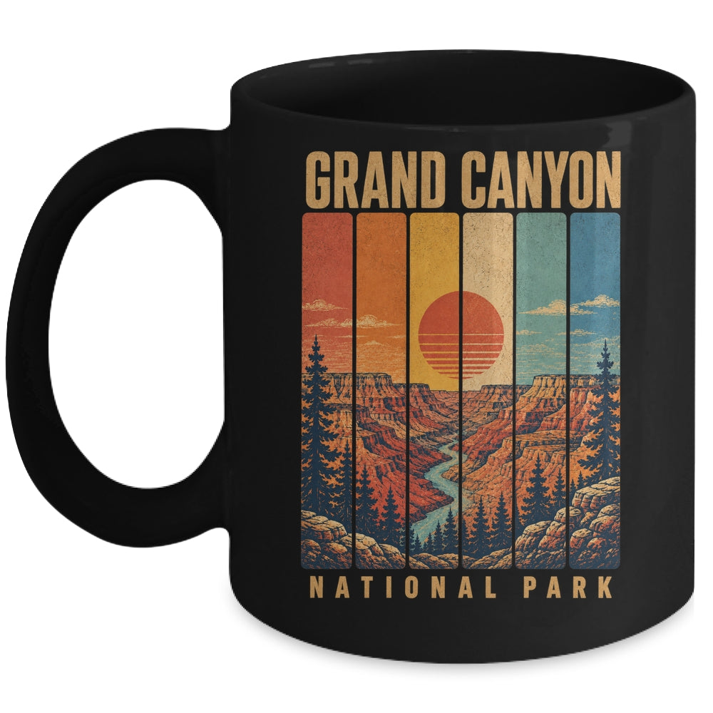 Grand Canyon National Park Arizona Usa Outdoor Vintage Mug | teecentury