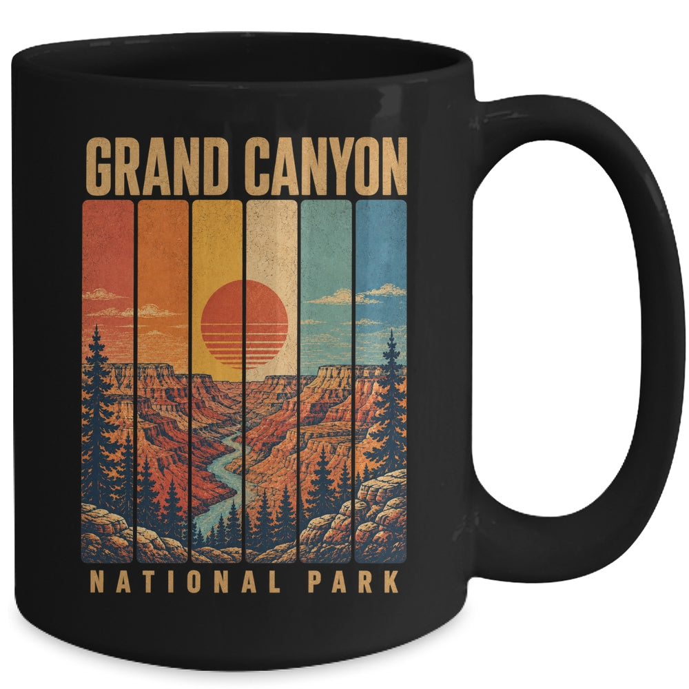 Grand Canyon National Park Arizona Usa Outdoor Vintage Mug | teecentury