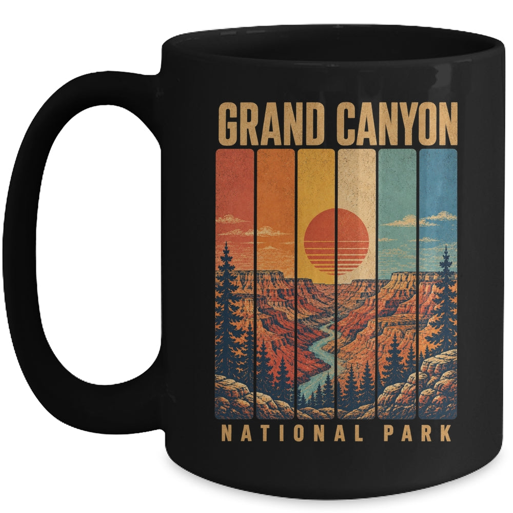 Grand Canyon National Park Arizona Usa Outdoor Vintage Mug | teecentury