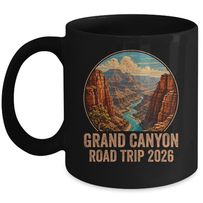 Grand Canyon National Park Family Souvenir Road Trip 2026 Mug | teecentury
