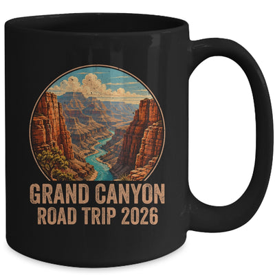 Grand Canyon National Park Family Souvenir Road Trip 2026 Mug | teecentury