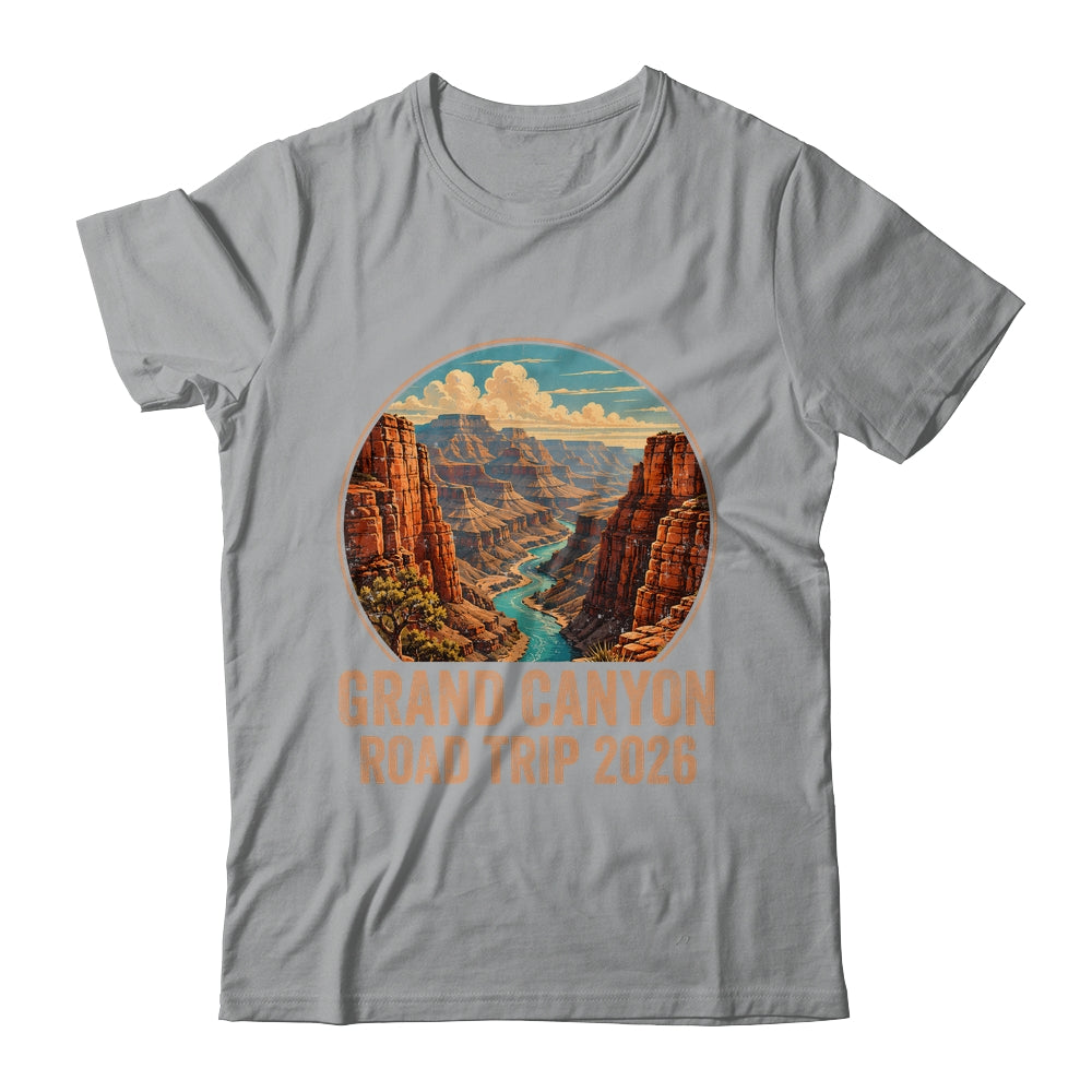 Grand Canyon National Park Family Souvenir Road Trip 2026 Shirt & Tank Top | teecentury