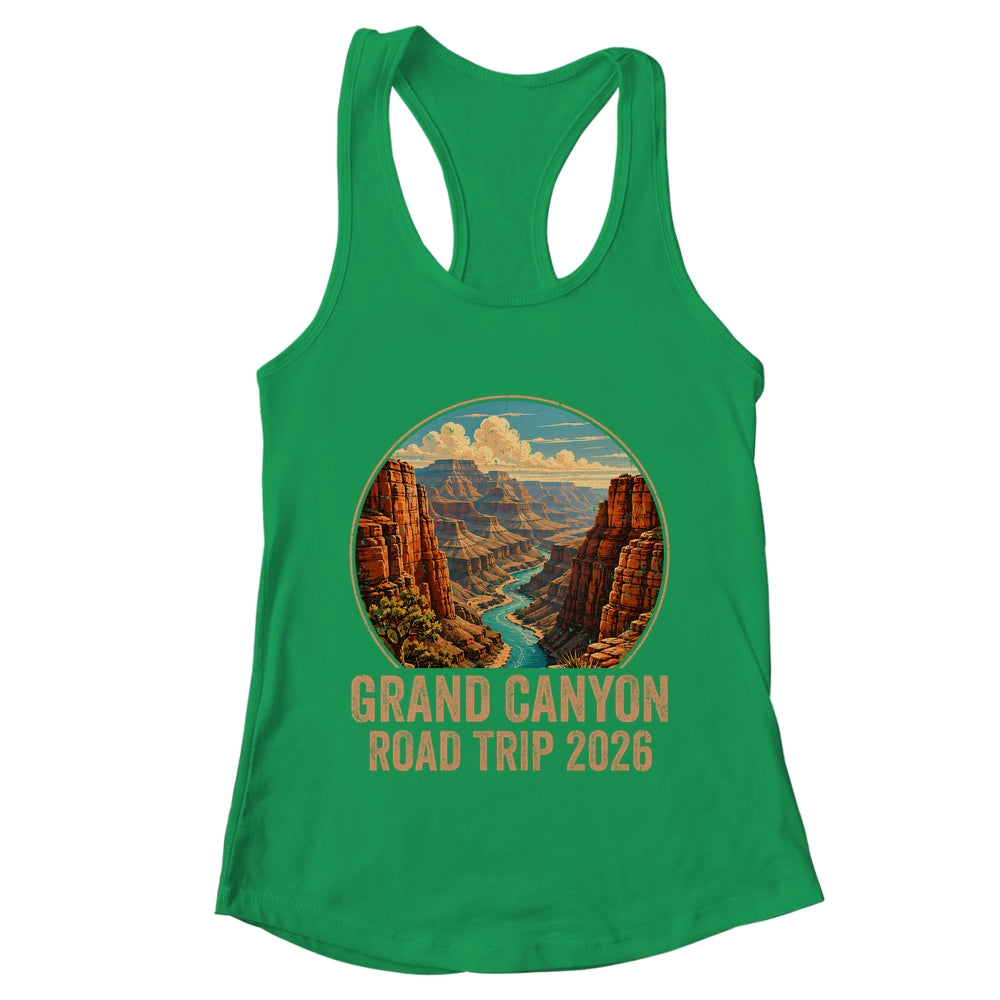 Grand Canyon National Park Family Souvenir Road Trip 2026 Shirt & Tank Top | teecentury