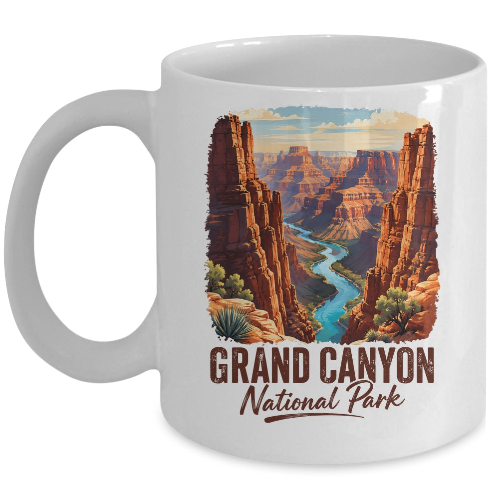 Grand Canyon National Park Hiking Souvenir Adventure Outdoor Mug | teecentury