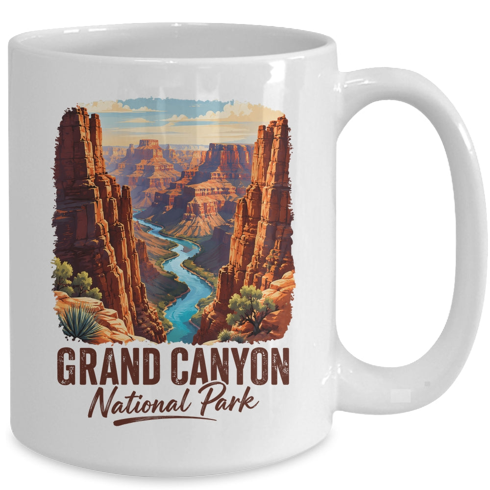 Grand Canyon National Park Hiking Souvenir Adventure Outdoor Mug | teecentury