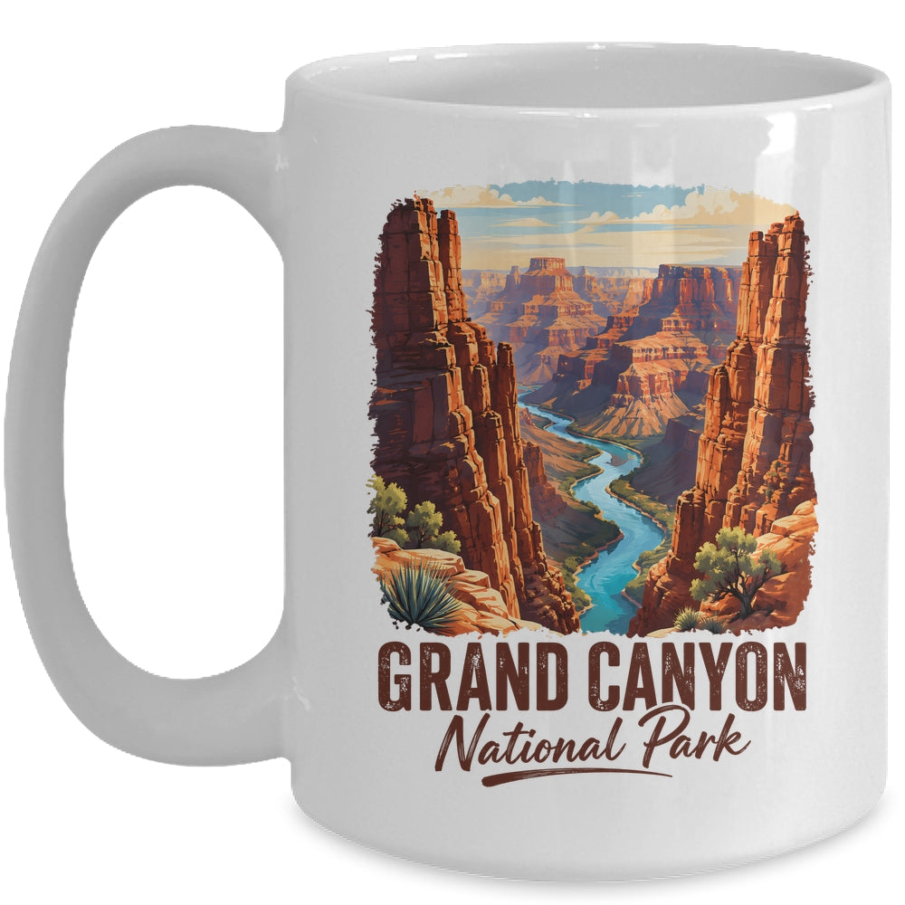 Grand Canyon National Park Hiking Souvenir Adventure Outdoor Mug | teecentury