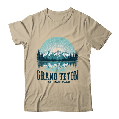Grand Teton National Park Wyoming Travel Outdoor Camping Shirt & Tank Top | teecentury