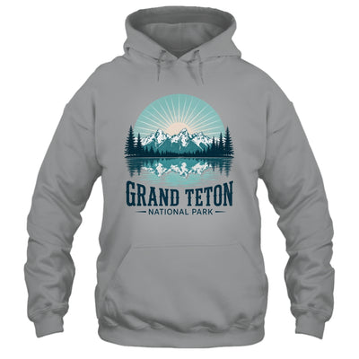 Grand Teton National Park Wyoming Travel Outdoor Camping Shirt & Tank Top | teecentury