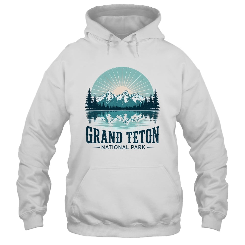 Grand Teton National Park Wyoming Travel Outdoor Camping Shirt & Tank Top | teecentury
