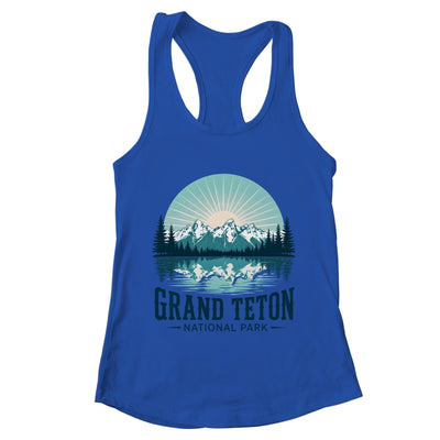 Grand Teton National Park Wyoming Travel Outdoor Camping Shirt & Tank Top | teecentury