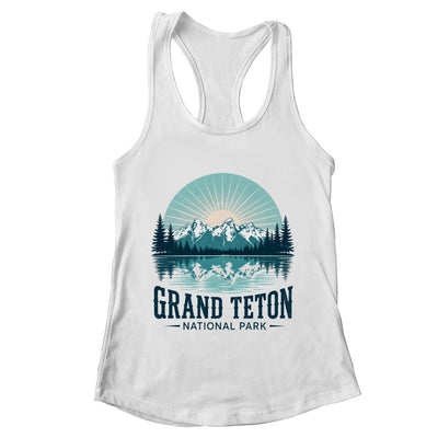 Grand Teton National Park Wyoming Travel Outdoor Camping Shirt & Tank Top | teecentury