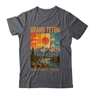 Grand Teton National Park Wyoming Usa Outdoor Vintage Hiking Shirt & Tank Top | teecentury