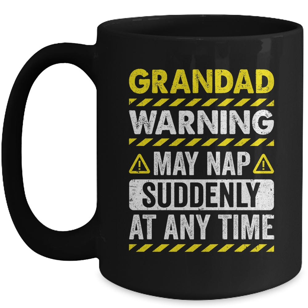 Grandad Art For Grandpa From Grandkids Fathers Day Grandad Funny Mug | teecentury