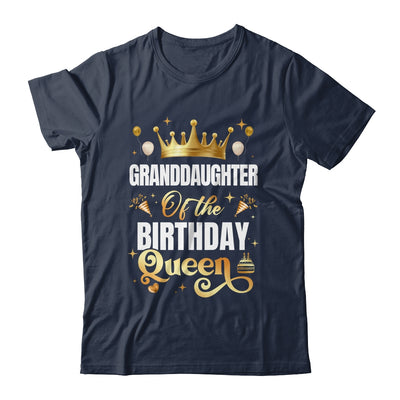 Granddaughter Of The Birthday Queen Funny Matching Birthday Party Shirt & Hoodie | teecentury